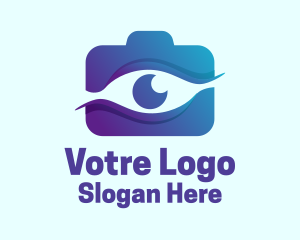Eye Camera Photography Logo
