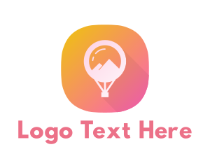 Smartphone - Mountain View App logo design