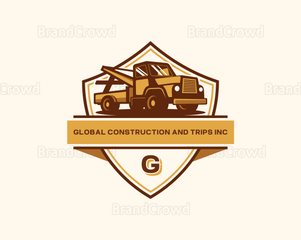 Tow Truck Automotive Logo