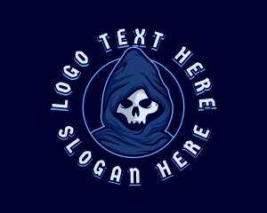 Death - Death Skull Gaming logo design