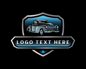 Vintage - Retro Vehicle Restoration logo design