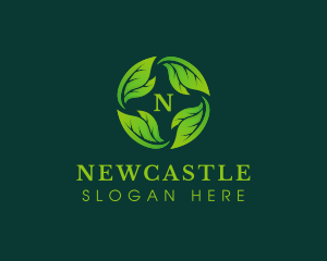 Herbal Leaves Planting Logo