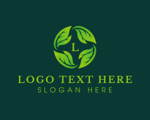 Herbal Leaves Planting Logo