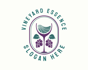 Grape Wine Farm logo design