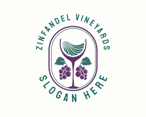 Grape Wine Farm logo design