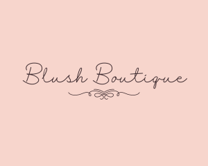 Elegant Feminine Script logo design