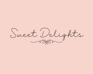 Elegant Feminine Script logo design