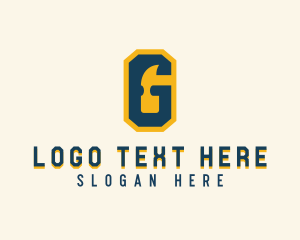 Hammer Tool Letter G Logo