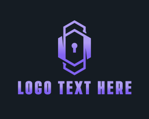 Privacy - Lock Shield Security logo design