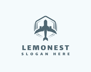 Aircraft - Aviation Travel Airplane logo design