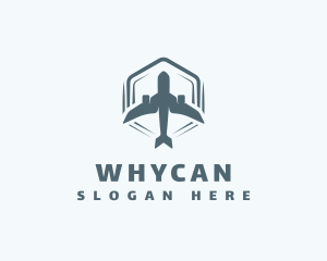 Booking - Aviation Travel Airplane logo design