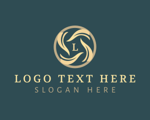 Deluxe - Swirl Premium Consultant logo design