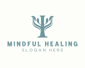 Therapist - Psychologist Natural Therapy logo design