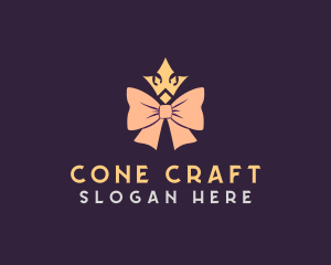 Ribbon Crown Jewelry logo design