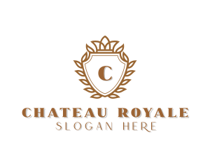 Crown Royal Hotel logo design