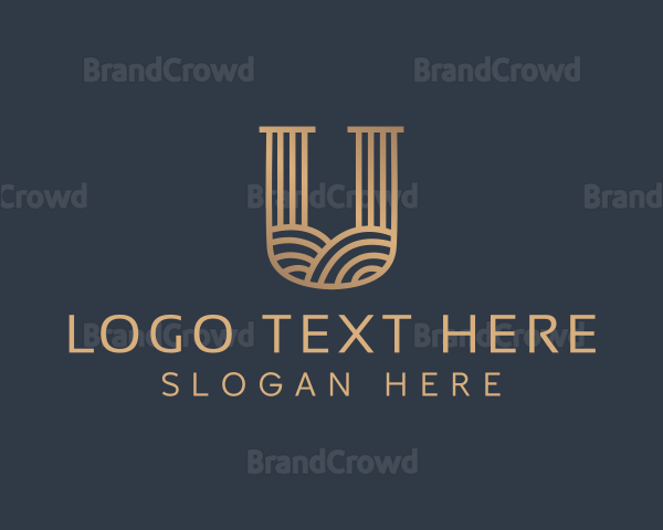 Elegant Boutique Letter U Logo