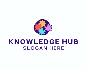 Learning - Learning Puzzle Game logo design