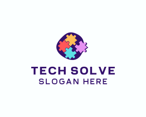 Solution - Learning Puzzle Game logo design