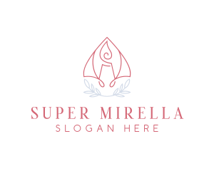 Spa - Artisanal Decor Candle logo design