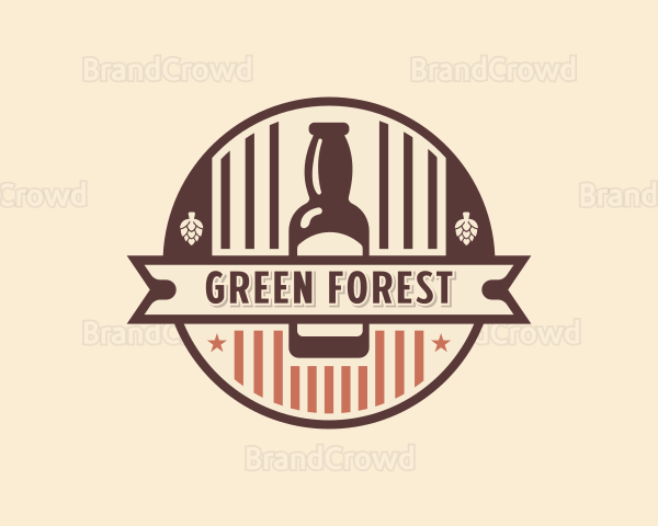 Beer Pub Liquor Logo