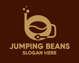 Coffee Bean Snorkel logo design