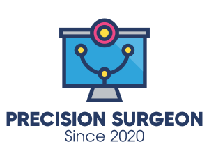 Surgeon - Medical Diagnostic Monitor logo design
