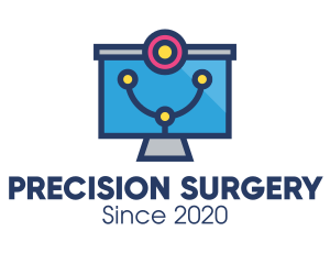 Surgery - Medical Diagnostic Monitor logo design