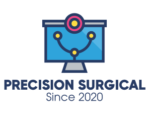 Surgical - Medical Diagnostic Monitor logo design