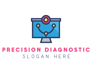 Diagnostic - Medical Diagnostic Monitor logo design