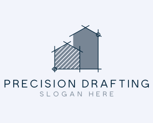 House Construction Architecture  logo design