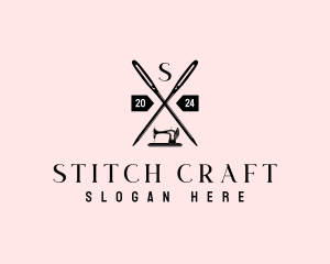 Seamstress - Sewing Machine Seamstress logo design