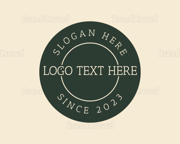 Business Circle Fashion Brand Logo