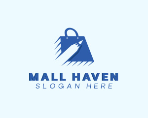 Pencil Retail Shopping Bag logo design