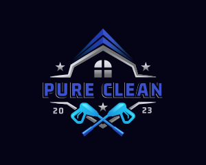 Power Wash Cleaning logo design