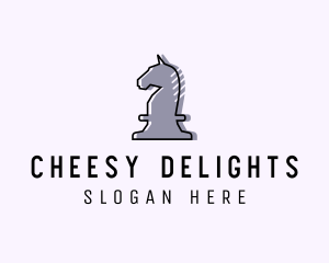 Chess Piece Horse Knight logo design