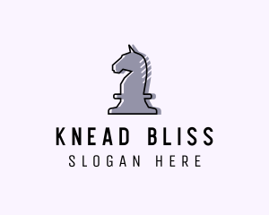 Chess Piece Horse Knight logo design