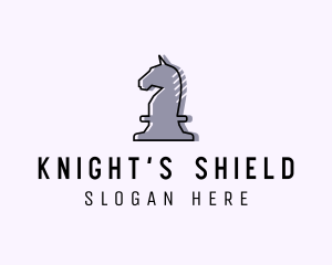 Knight - Chess Piece Horse Knight logo design