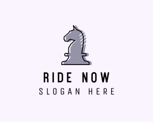 Chess Piece Horse Knight logo design