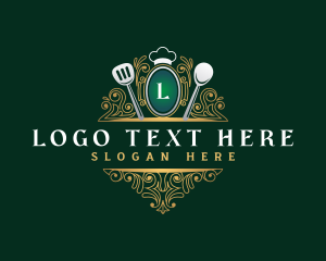 Kitchen - Elegant Restaurant Cuisine logo design