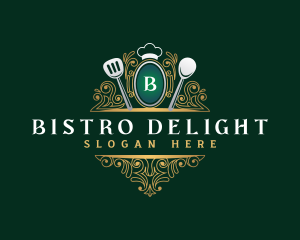 Elegant Restaurant Cuisine logo design