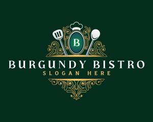 Elegant Restaurant Cuisine logo design