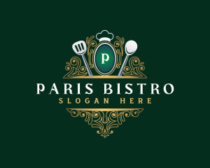 Elegant Restaurant Cuisine logo design