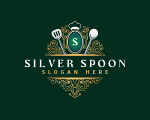 Elegant Restaurant Cuisine logo design