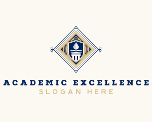 Scholarship - Academy Educational Foundation logo design