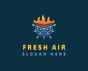 Thermal Air Conditioning logo design