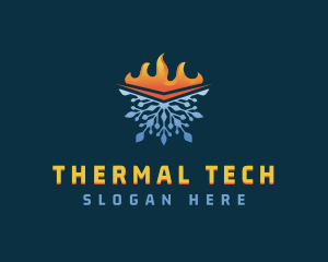 Thermal Air Conditioning logo design