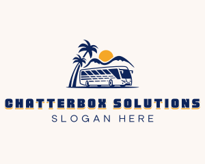 Bus Shuttle Transportation Logo