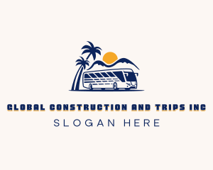 Tourist - Bus Shuttle Transportation logo design