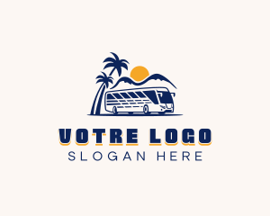 Transportation - Bus Shuttle Transportation logo design
