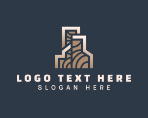 Contractor - Building Realty Pattern logo design